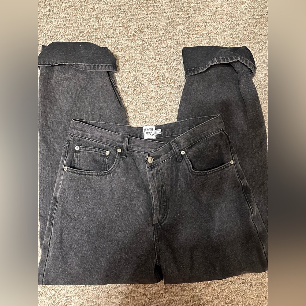 Princess Polly cross over jeans